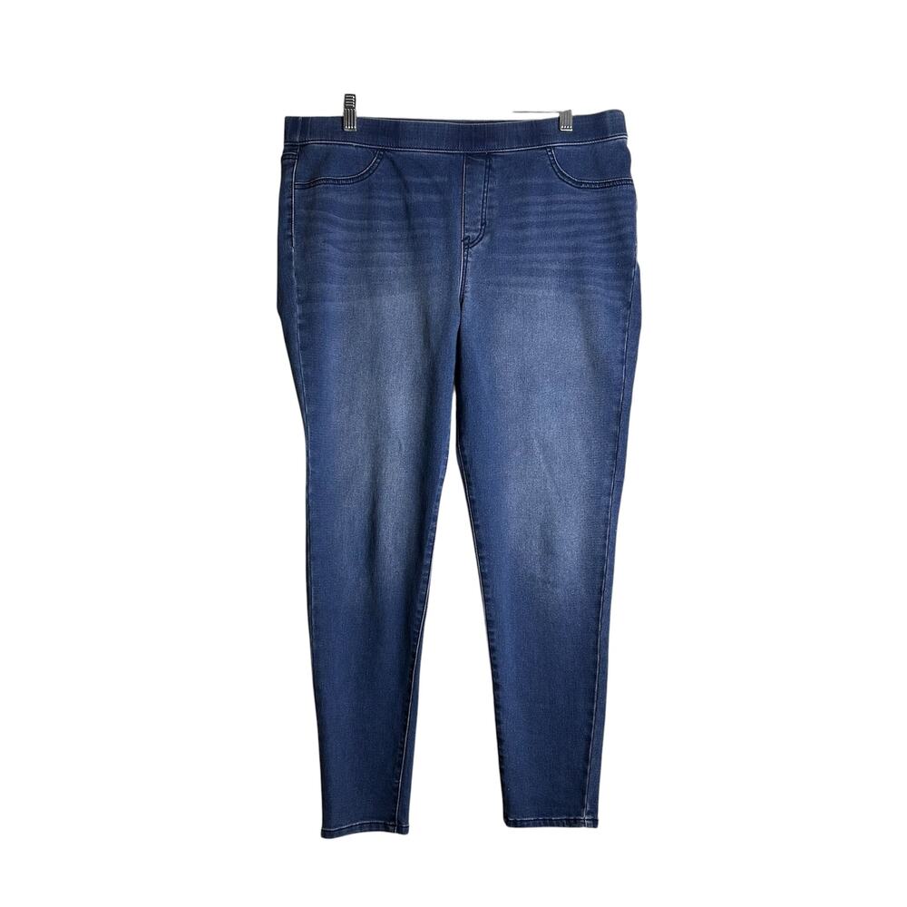 Style & Co Size XL Women's Dark Blue Stretch Jeggings Jeans